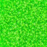 10/0 Preciosa Seed Beads Crystal C/L Neon Green